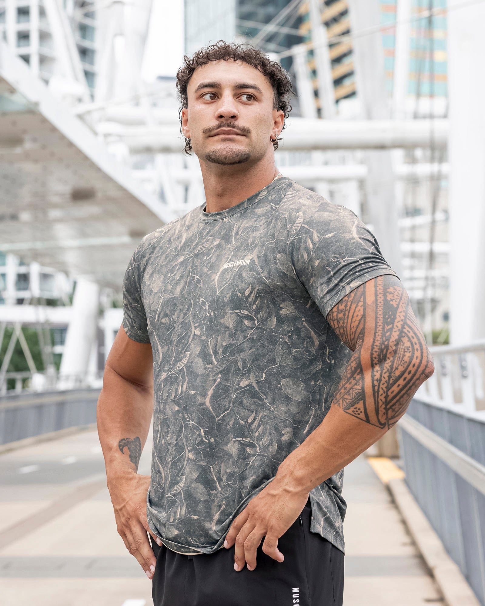 Climaflex Active Tee - Washed Tree Camo