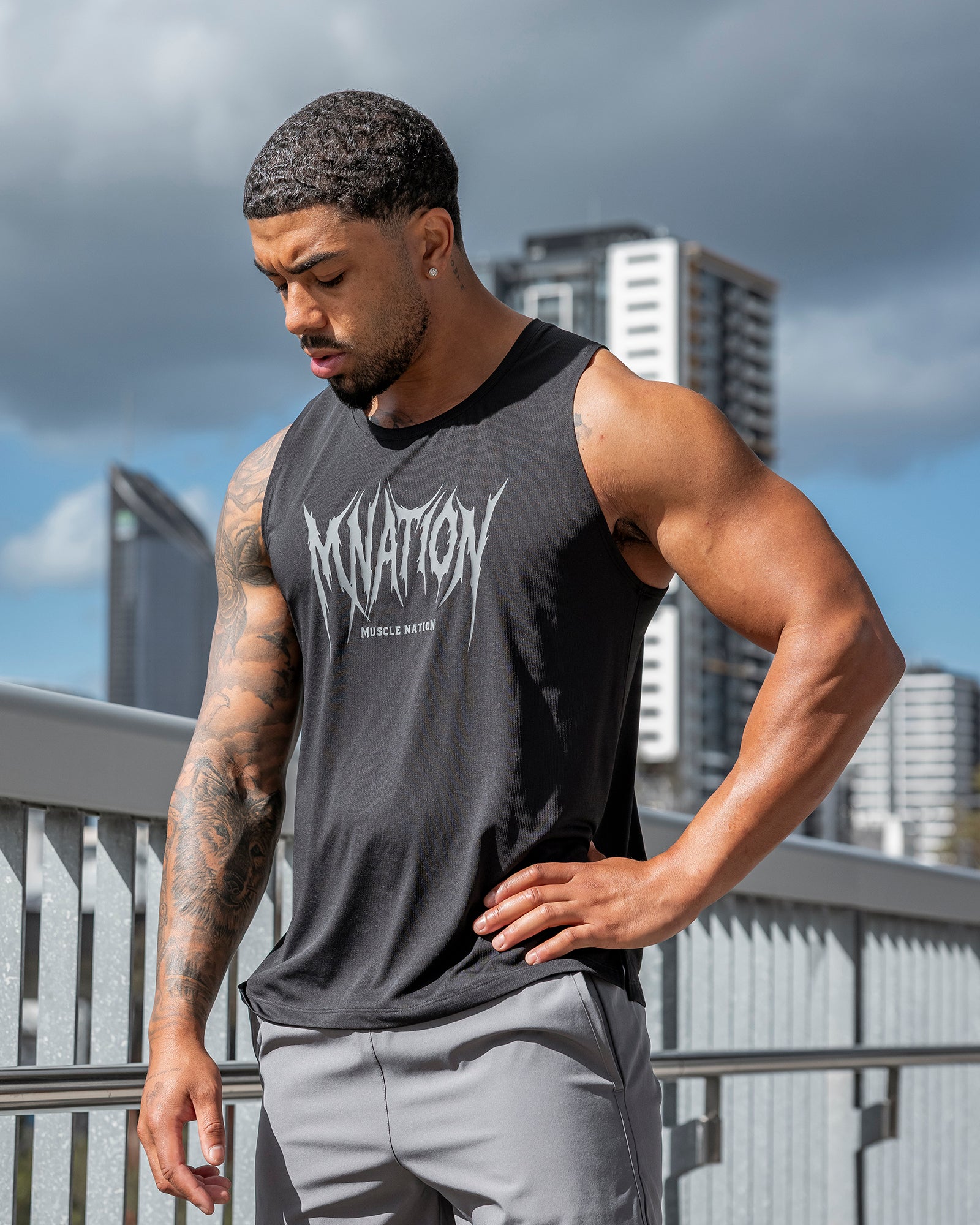 Division Aero Active Tank - Black
