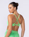 Haze Bralette Key Lime - Muscle Nation women's bralette, view 2
