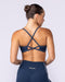 Haze Bralette Navy - Muscle Nation women's bralette, view 2