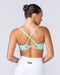 Haze Bralette Ocean Wave - Muscle Nation women's bralette, view 4