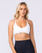 Honey Bralette White - Muscle Nation women's bralette, view 3
