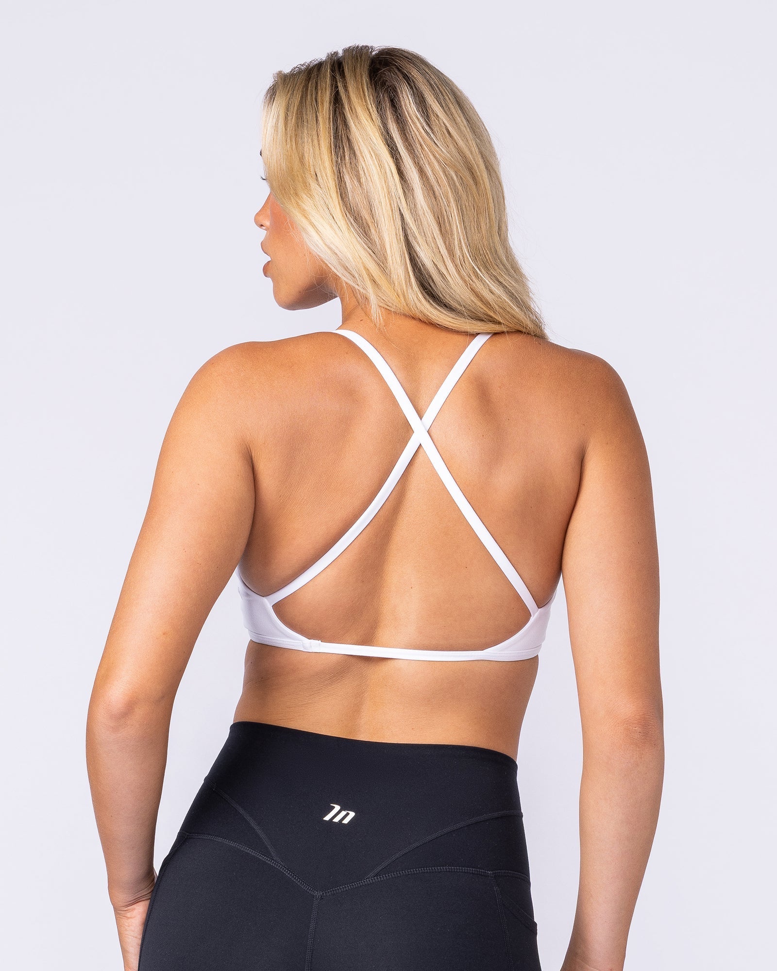 Honey Bralette White - Muscle Nation women's bralette, view 5