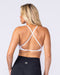 Honey Bralette White - Muscle Nation women's bralette, view 5