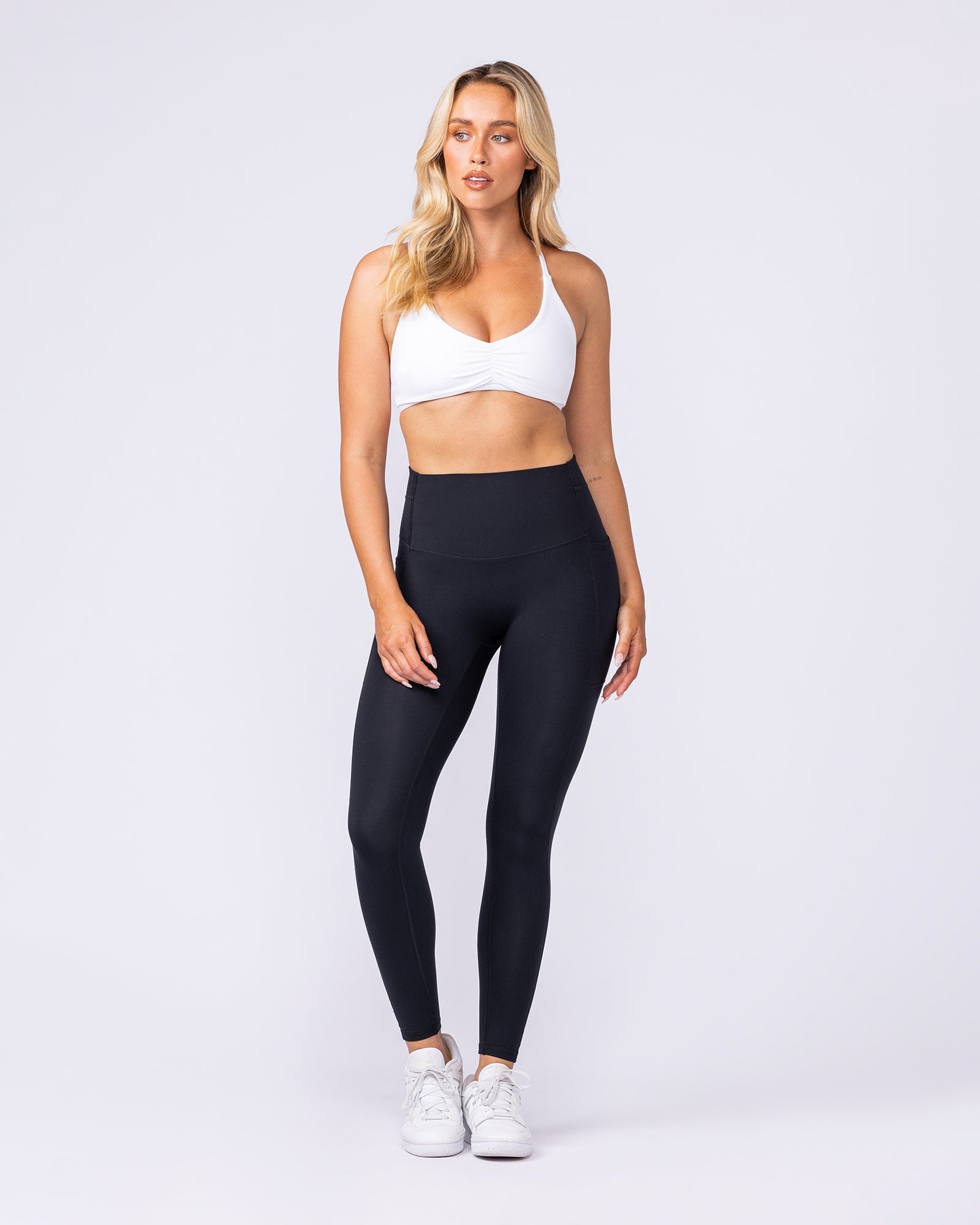 Honey Bralette White - Muscle Nation women's bralette, view 6