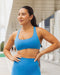 Rebel Bralette Azure Blue - Muscle Nation women's bralette, view 6