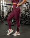 Unrivalled Everyday Pocket Ankle Leggings Sangria - Muscle Nation women's leggings
