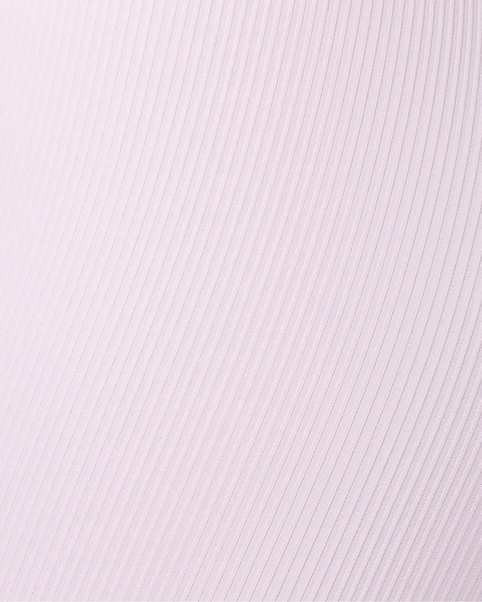 Zero Rise Rib Ankle Length Leggings Baby Pink - Muscle Nation women's leggings, view 2
