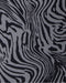 Halter Rib Bralette Black Zebra - Muscle Nation women's bralette, view 3