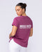 Ignite Training Tee Raspberry Quartz - Muscle Nation women's gym tee, view 2