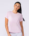 Ignite Training Tee Soft Pink - Muscle Nation women's gym tee
