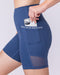 Illusion Signature Pocket Bike Shorts Atlantis - Muscle Nation women's bike shorts, view 4