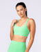 Impulse Bra Neon Apple - Muscle Nation women's sports bra, view 3
