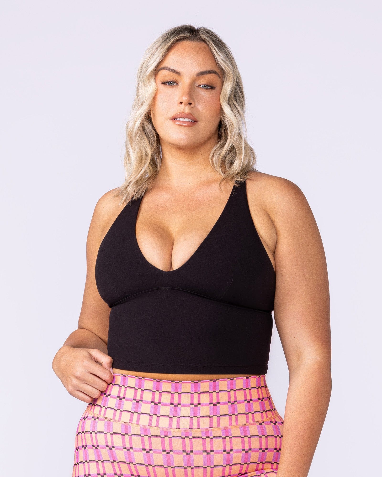 Influence Bra Tank Black - Muscle Nation women's tank top