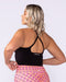 Influence Bra Tank Black - Muscle Nation women's tank top, view 4