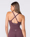 Influence Bra Tank Dark Cherry - Muscle Nation women's tank top, view 5