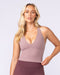 Influence Bra Tank Mocha Berry - Muscle Nation women's tank top