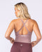 Influence Bra Tank Mocha Berry - Muscle Nation women's tank top, view 4