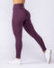Muscle Nation Leggings Liberty High Rise Ankle Length Leggings - Cranberry