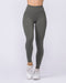 Liberty High Rise Ankle Length Leggings Eucalyptus - Muscle Nation women's leggings, view 3