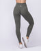 Liberty High Rise Ankle Length Leggings Eucalyptus - Muscle Nation women's leggings, view 4