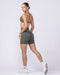 Liberty High Rise Bike Shorts Eucalyptus - Muscle Nation women's bike shorts, view 5