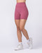 Liberty High Rise Bike Shorts Maple - Muscle Nation women's bike shorts, view 2