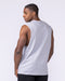 Lifestyle Training Tank Light Grey Marl - Muscle Nation men's muscle tank, view 2