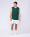 Lifestyle Training Tank Sporting Green - Muscle Nation men's muscle tank, view 5