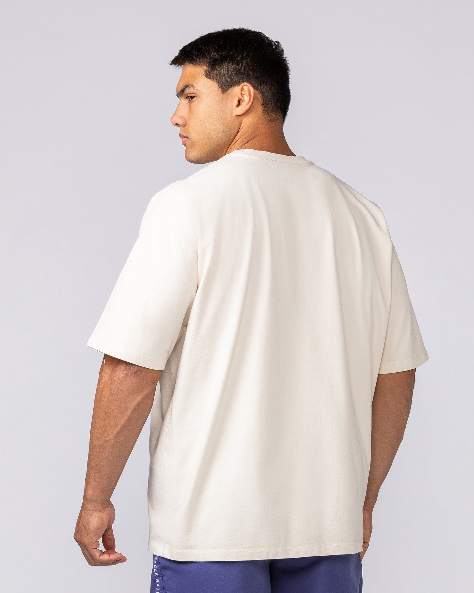 Lifting Club Pump Cover in Dew - Muscle Nation men's gym tee, view 4