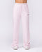 Loopback Straight Leg Trackies Babydoll - Muscle Nation women's trackpants, view 3