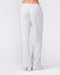 Loopback Straight Leg Trackies Snow Grey Marl - Muscle Nation women's trackpants, view 5