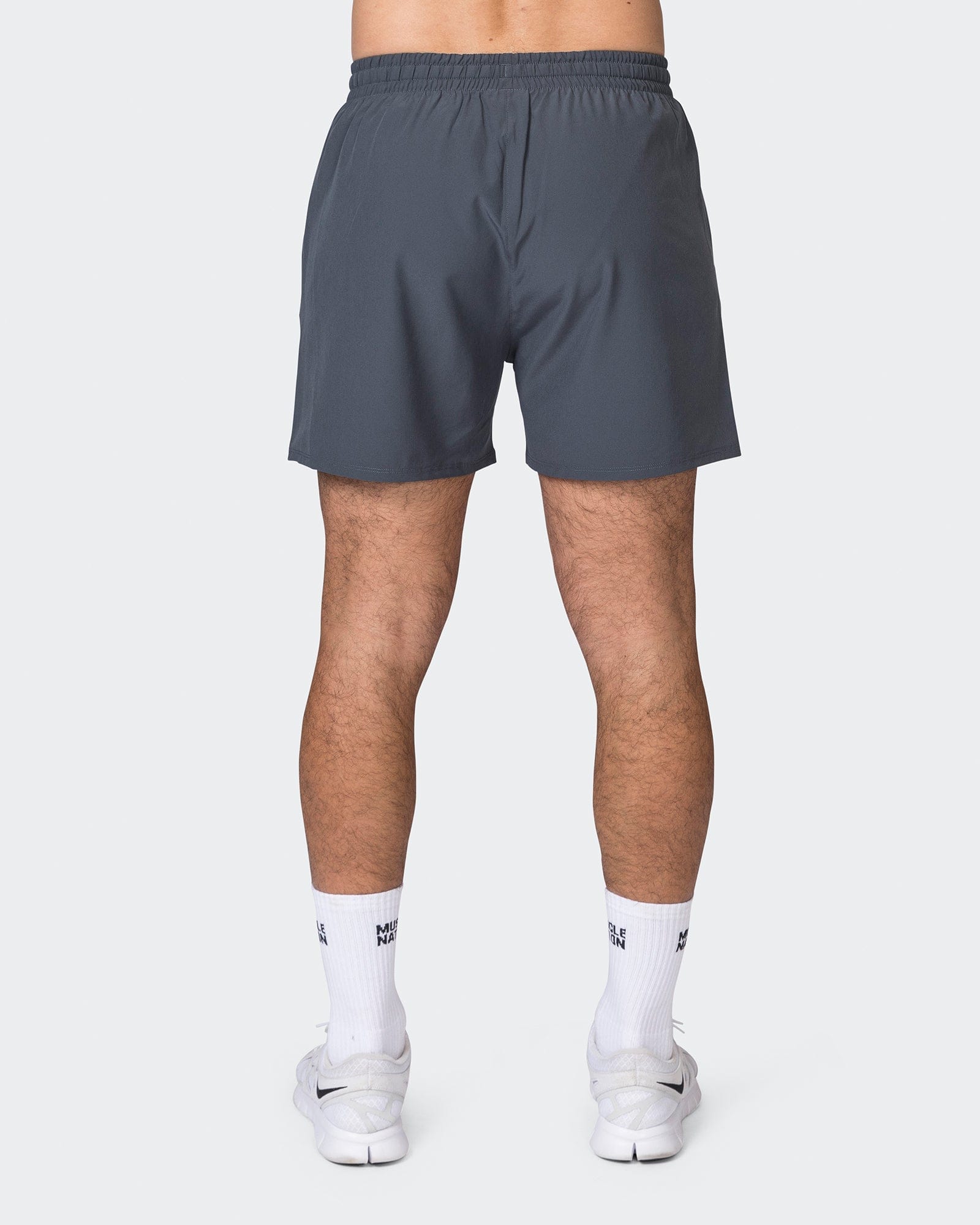 New Heights 4" Shorts Thunder - Muscle Nation men's gym shorts, view 6