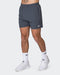 New Heights 4" Shorts Thunder - Muscle Nation men's gym shorts, view 3