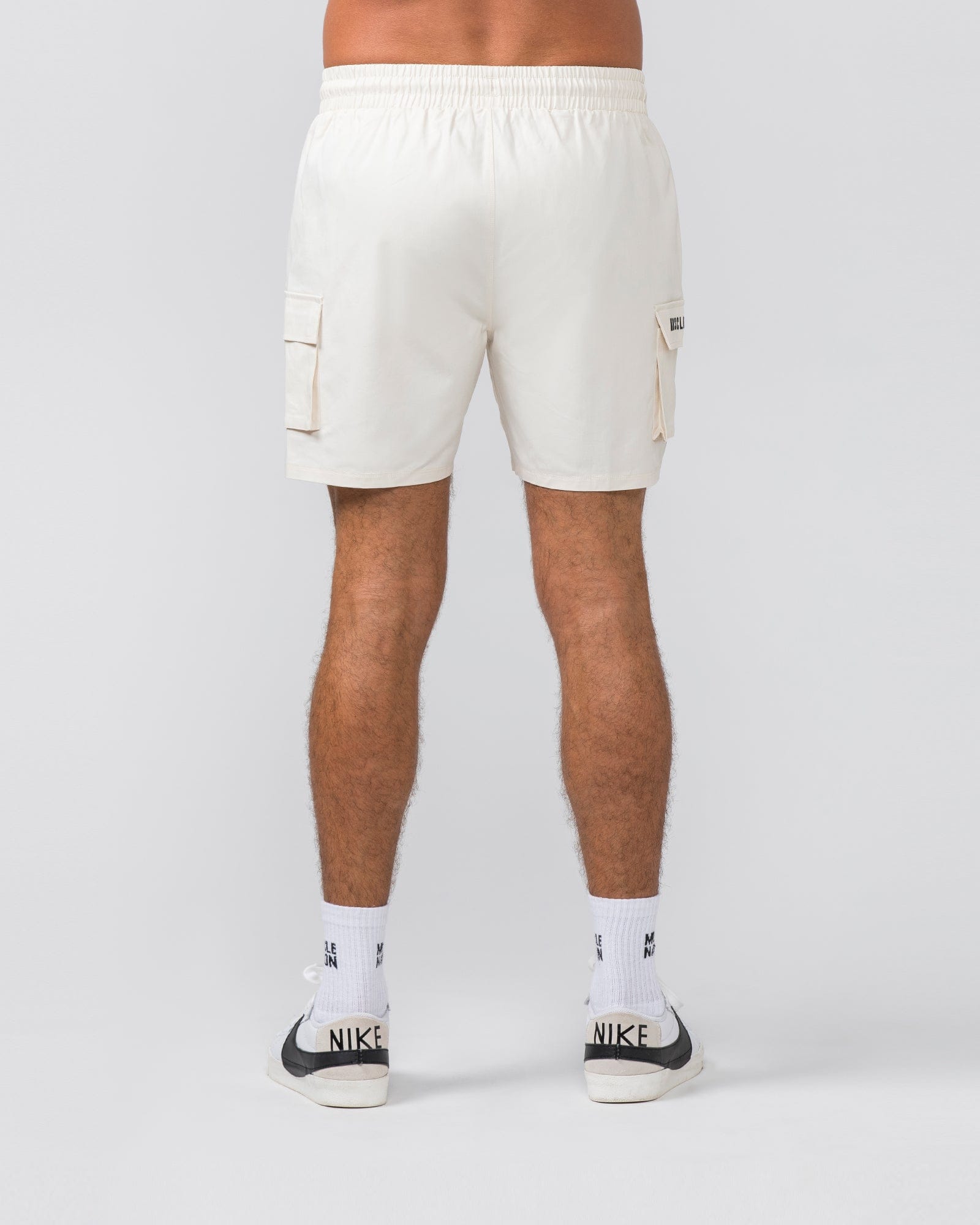 Daily Cargo 5" Shorts Travertine - Muscle Nation men's cargo shorts, view 5