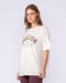MN Saloon Oversized Tee Travertine - Muscle Nation women's gym tee, view 3