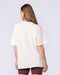 MN Saloon Oversized Tee Travertine - Muscle Nation women's gym tee, view 4