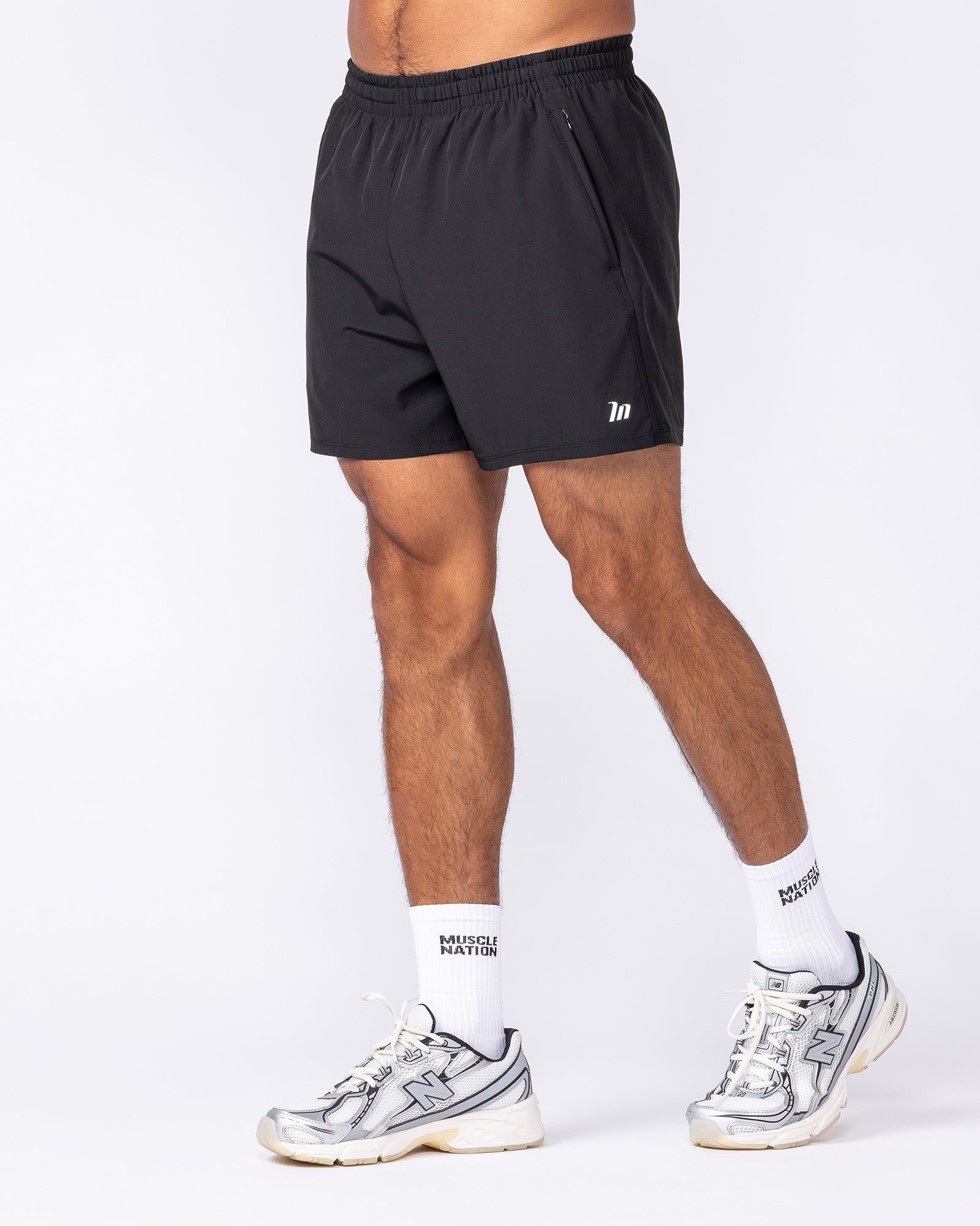 New Heights 4" Shorts - Black
