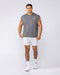 New Heights 4" Shorts Ice Grey - Muscle Nation men's gym shorts, view 6