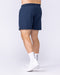New Heights 4" Shorts Navy - Muscle Nation men's gym shorts, view 2