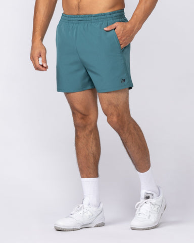 Muscle Nation Shorts New Heights 4" Shorts - Shark