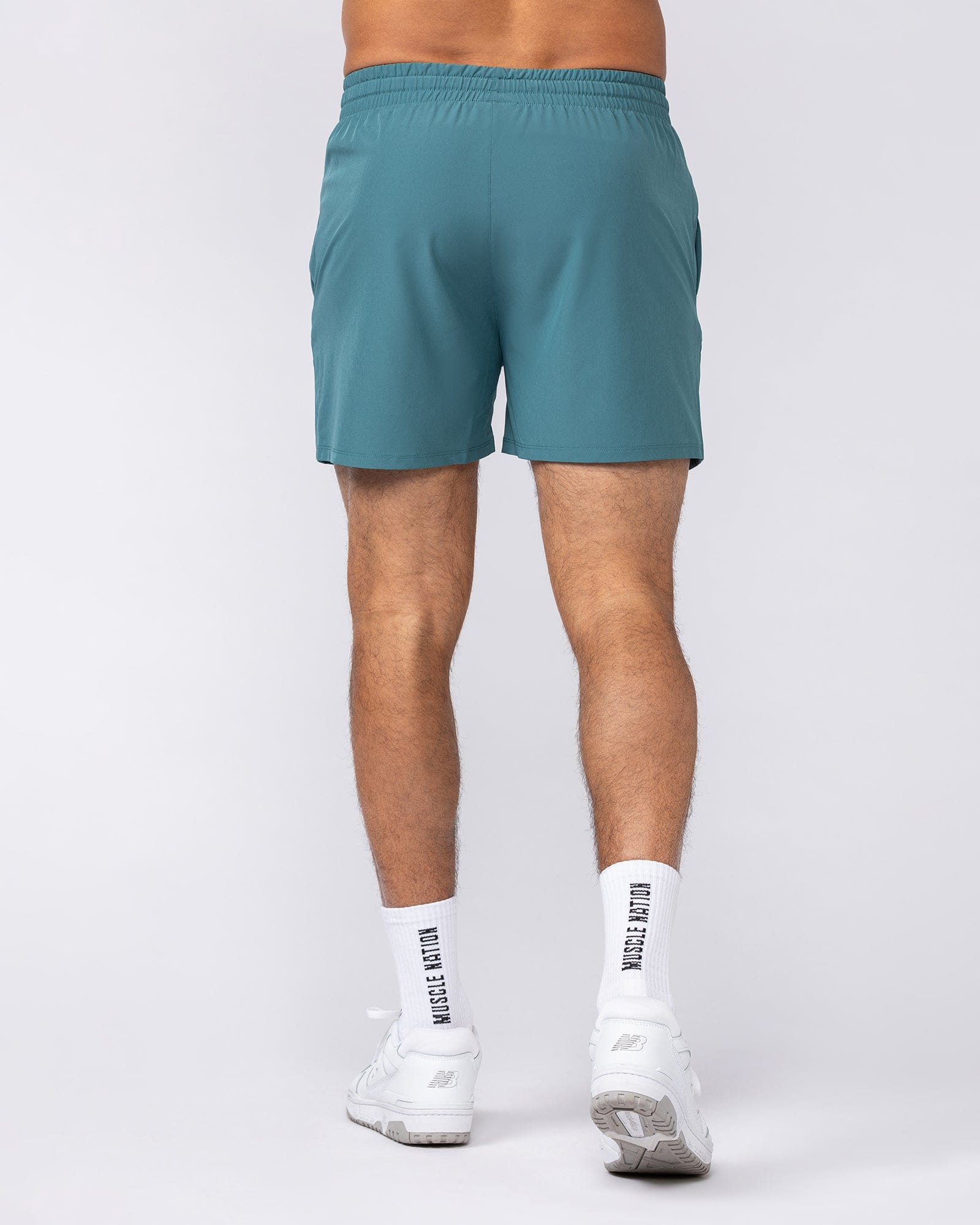New Heights 4" Shorts Shark - Muscle Nation men's gym shorts, view 5