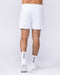 New Heights 4" Shorts White - Muscle Nation men's gym shorts, view 4