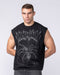 Nightfall Boxy Muscle Tank - Black