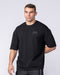 Nightfall Oversized Tee - Black