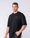 Nightfall Oversized Tee - Black