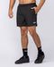 On Repeat Training 5" Shorts Black - Muscle Nation men's gym shorts