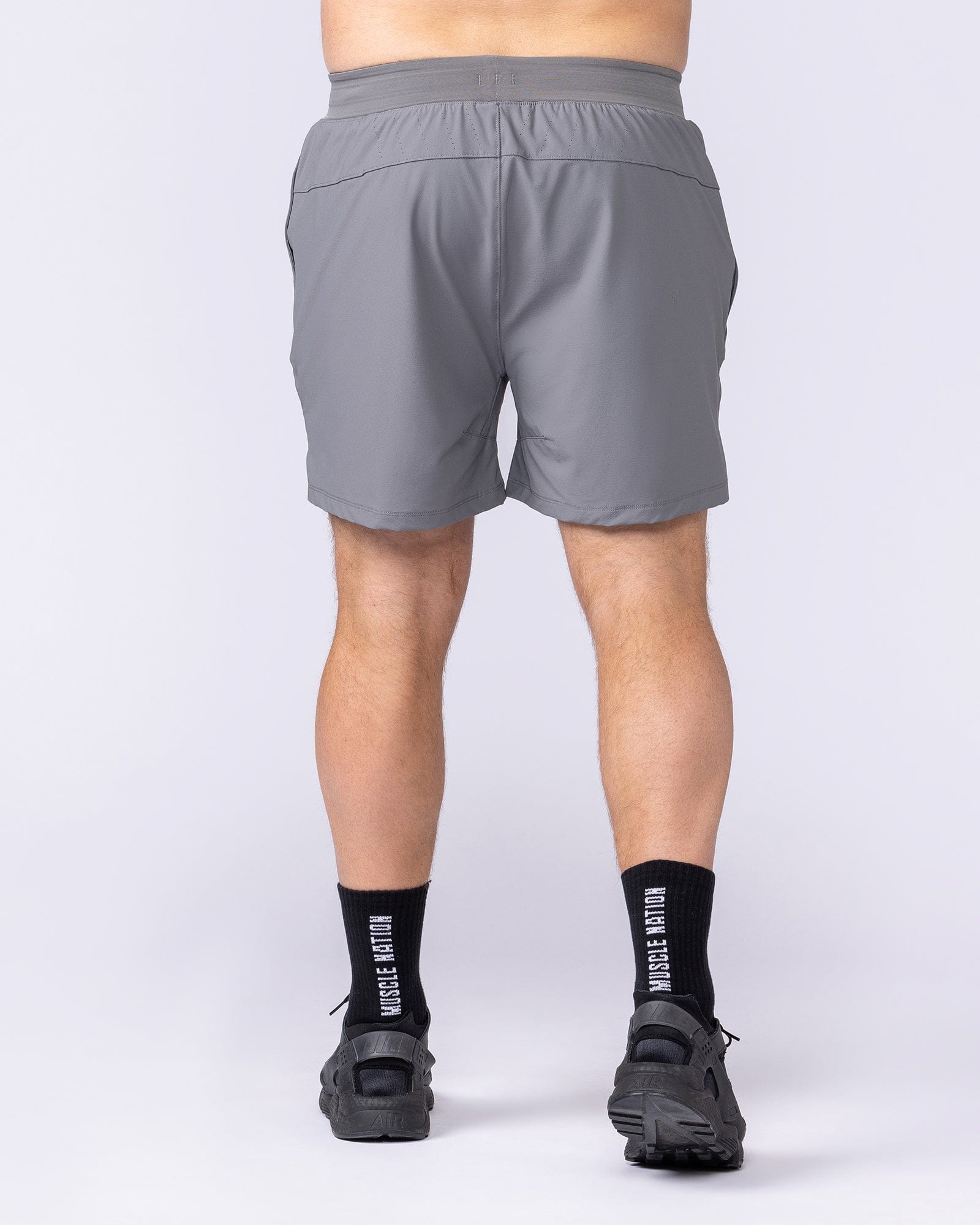 On Repeat Training 5" Shorts Tornado - Muscle Nation men's gym shorts, view 5