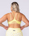 Pace It Rib Bra Sunshine - Muscle Nation women's sports bra, view 4
