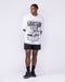 Push The Limits Oversized Tee White - Muscle Nation men's gym tee, view 6